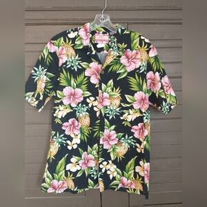 RJC Hawaiian Shirt Men's Size Medium Made in USA